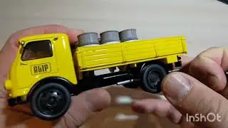 OM Leoncino Agip II serie (1950) 1:43 Camion d'epoca DeAgostini uscita n.10