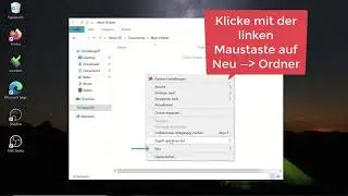 Ordner erstellen und umbenennen (Windows)