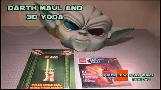 Special Edition: Lego Darth Maul and 3D Yoda