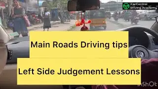 How to Drive in Traffic? Professional car Driving Traffic Education - Must know tips
