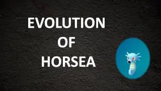 Evolution of Horsea Pokemon