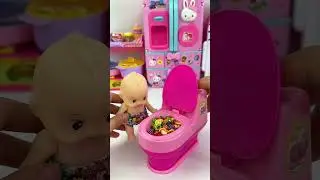 Satisfying with Unboxing & Review Miniature Bathroom Toilet Toy Playset | ASMR Toys