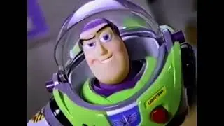 Toy Story 1996 woody and buzz and intergalactic Buzz Lightyear commercial 