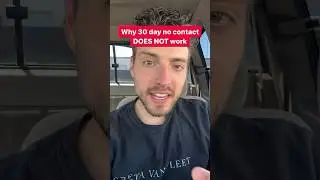 Why 30 day no contact does not work! #breakup #nocontact #shorts #attachmentstyle