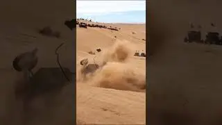 Can-Am X3 Crash and Rolls in Glamis Sand Dunes!