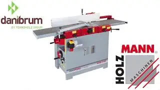 Holzmann HOB410P planer and thicknesser / Masina de indreptat si rindeluit HOB410P