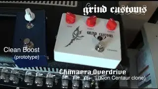 Grind Customs Chimaera Overdrive & Clean Boost