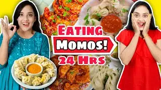 We ONLY ate MOMOS for 24 Hours | *not again!!* | Mishra Twins