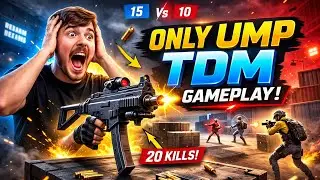 ✨ &ldquo;MY FIRST BGMI TDM GAMEPLAY 😱 Fast Reflex + OP Headshots | Must Watch!&rdquo;
