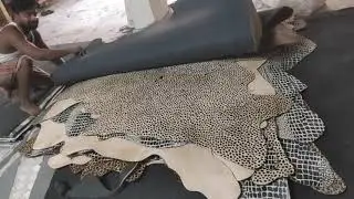 leather rugs