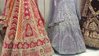 Beautiful lehenga collection bombay market Surat || Surat wholesale market #lehenga #surattextile