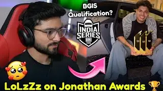 LoLzZz on Jonathan Awards 🏆 LoLzZz Sad 😭💔 Reply on BGIS in-game Qualifiers ✅
