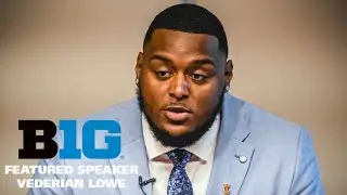 Illini Football | 2021 Big Ten Kickoff Show - Vederian Lowe Speech