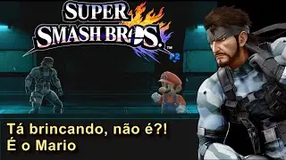 Super Smash Bros - Di&aacute;logos Secretos do Snake (Easter Eggs)
