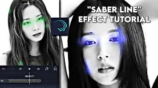 Saber Line Effect Tutorial &bull; Alight Motion Premium Tutorial &bull; Edit Tutorial TR