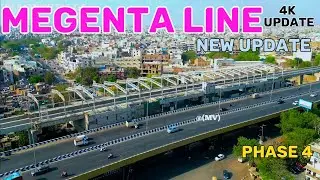 DMRC Delhi Metro Magenta Line : Krishna Park  से Madhuban chowk | NEW UPDATE | #dl94mohitvlog part 3