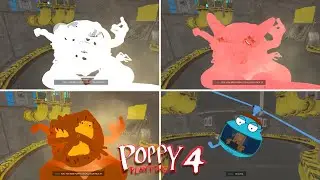 Poppy Playtime Chapter 4 New Update Death - Doey Squishy Monkey,Doey Mini-Pufts,Patrick Doey.