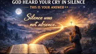 GOD HEARD YOUR CRY IN SILENCE THIS IS YOUR ANSWER
