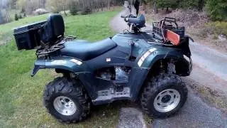 ATV Linhai 300 Jedeme do lesa na dřevo