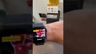 Trying Apple Pay Malaysia using Apple Watch. So cool!