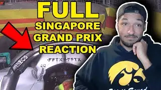 FULL *2 HOUR* REACTION to F1 2022 Singapore Grand Prix