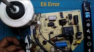 videocon Ac E6 Error code solution | & resolving E6 Error code