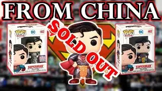 RARE SUPERMAN FUNKO POPS FROM CHINA