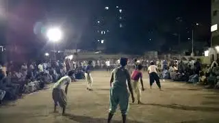 All Sindh volleyball night Tornament haroon Abad Karachi big match Imran mallah vs Faqer Ahsan&sajid