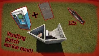 Rust | New OP TC bunker with vending!