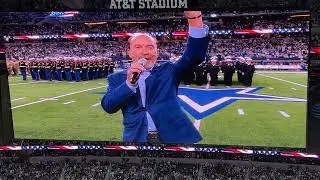 November 12 2023 - Giants @ Cowboys - Lee Greenwood 