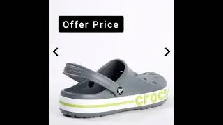 Crocs Clogs Grey Available offer Price On Online website #shorts #crocs #offerprice #offer