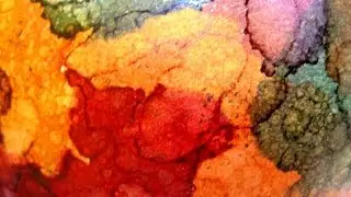 Applying Alcohol Inks in Spots ~ Featuring Miriam Joy