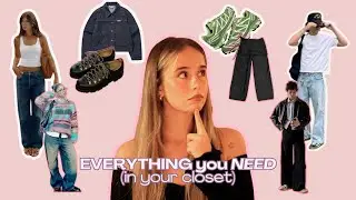HOW TO BUILD A CAPSULE WARDROBE !! | for MEN & WOMEN | must haves to create the best wardrobe 🤍
