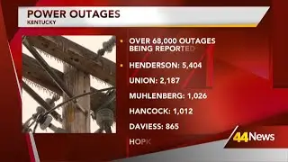 Winter storm power outage update