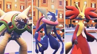 All Kalos Starter in Pokemon Scarlet & Violet