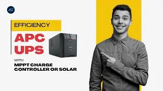 How to Calculate APS UPS Efficiency with an MPPT Charge Controller and Solar