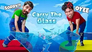 CARRY GLASS But Everything Goes Wrong Part -2 😂🤣 | Funny Gameplay- @RajuGamingTamil @LaughThiefTamil