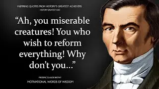 Quotes by Fr&eacute;d&eacute;ric Bastiat about Socialism, Legal Plunder, Greed and False Philanthropy | History