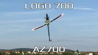 LOGO 700 | AZ700 Blades | Test Flight