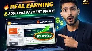 Adsterra Se Online Earning Ka Complete Tarika | Blogger Website Par Ads Lagakar Paisa Kamaye