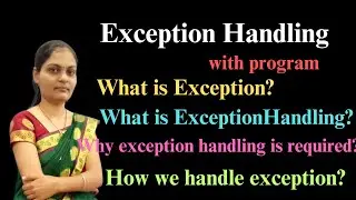 Exception Handling in java(Hindi)| online free java placement course