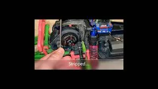 How to Remove Pinion Gear with Stripped Grub Screw Without Damaging Motor Shaft  #rccar #rc