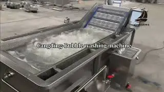 Bubble washing machine