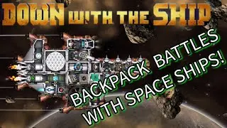 Backpack Battles+Space Ships?! AMAZING and addictive strategy auto-battler, Down with the Ship!