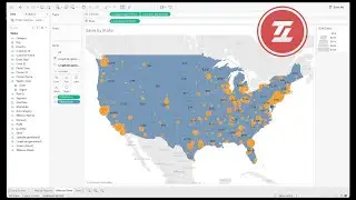 Tableau Tactics - Create a Map with an Overlay in Tableau in 2 Minutes! (Dual-Axis Map)