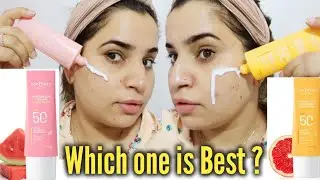 Dot & key Vitamin C + E Sunscreen🍋| Dot&key Watermelon Cooling Sunscreen🍉|✅Which one is Best ?