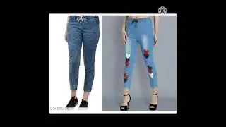 new fashion trending jeans for girls