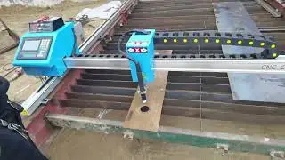 cnc portable gantry plasma cutting machine 01 10