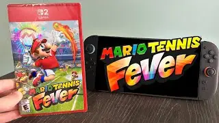 Mario Tennis Fever Unboxing and Gameplay 