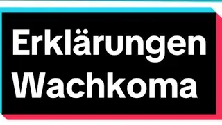 Wachkoma Pr&uuml;fungsfragen #pflegeausbildung #krankenpflege #lernen